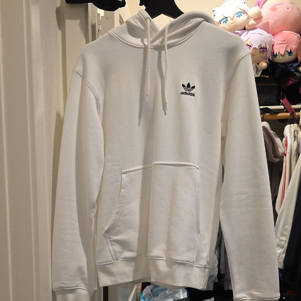 Adidas Classic White Hoodie for Men